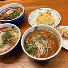 長浜塩元帥の「天然塩ラーメン」と噂の「塩焼き飯」