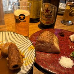 絶品！寒ブリのカマ焼きと藁焼き！「炉端と日本酒 魚丸」