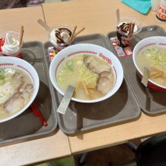 「スガキヤの半額ラーメン」＆「ＦＫのポッフェルチェ」