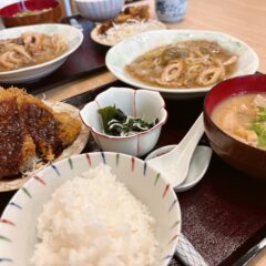 えきまちテラスで、えきまちランチ！「長浜えきまち食堂」