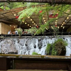 京都・貴船の川床で流しそうめん！「川床 ひろ文」