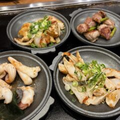 帰りはヘロヘロ？鉄板焼でビール！「あまからや 将月」