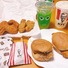 Uber Eats で、ケンタッキーの「夏の和風バーガーズ」