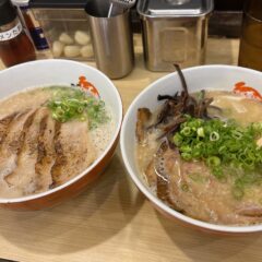 「奈良京都旅⑤ 〆は博多豚骨ラーメン」＆「８月限定うどん」