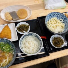 米原で見つけたセルフスタイルのうどん屋さん！「琴平製麵」